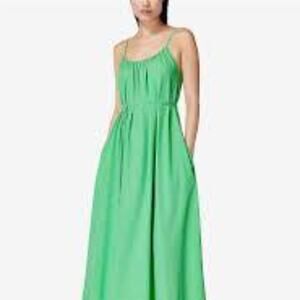 SWEATY BETTY EXPLORER STRAPPY STRETCHY GREEN WOMEN DRESS SIZE 6 NEW WITHOUT TAG